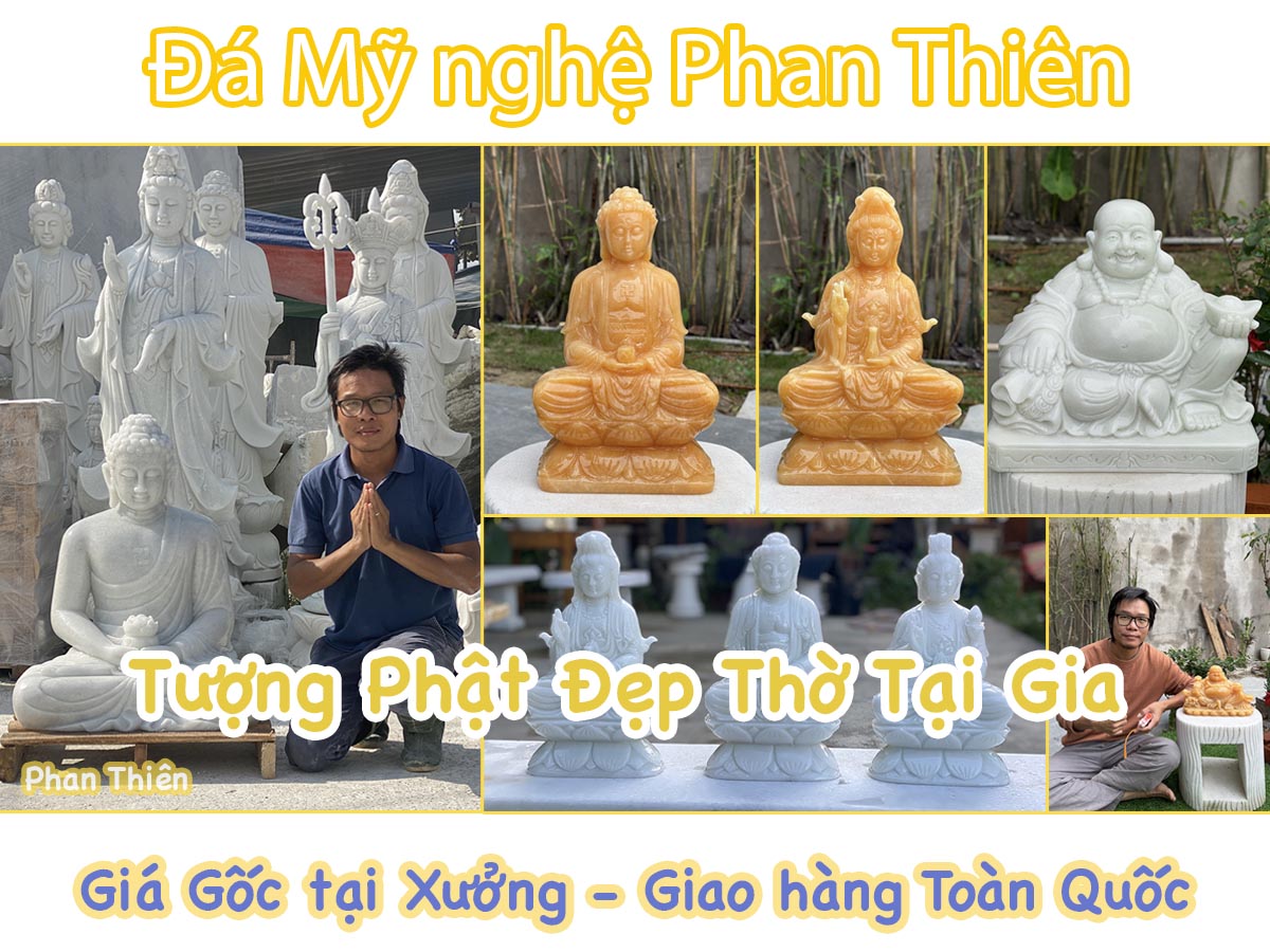 tượng phật nhỏ thờ tại gia